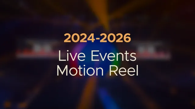 2024-2026 Motion Graphics Reel Thumbnail